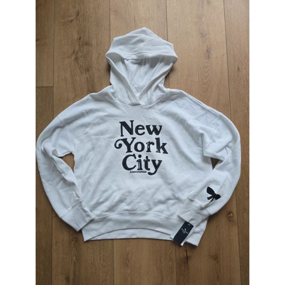 abercrombie kids and fitch Girls Ballet New York City Pullover Hoodie 13 14